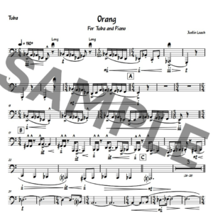 Orang for Tuba and Piano